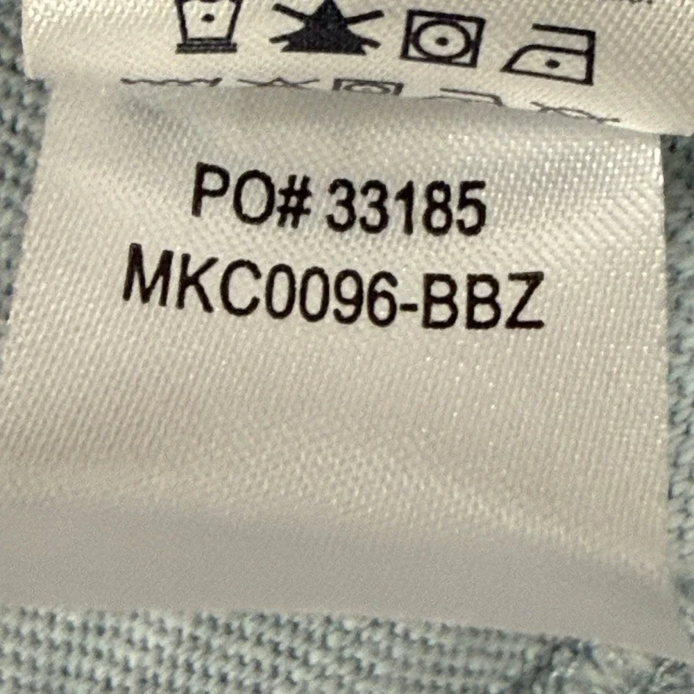 Faherty Sunwashed Hoodie Mens XL Blue Grey Organic Cotton Slub MKC0096-BBZ